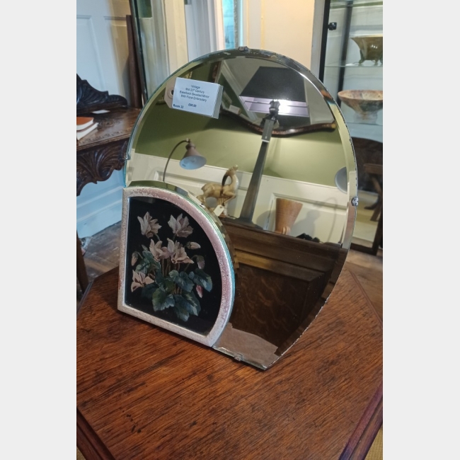 Mid Century Easelback Bevelled Mirror **SOLD**