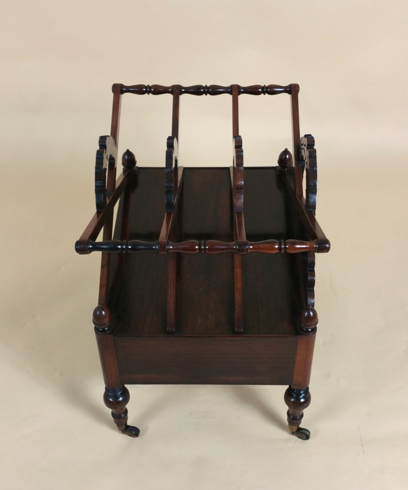 Regency Rosewood Canterbury Attributed to Gillows
