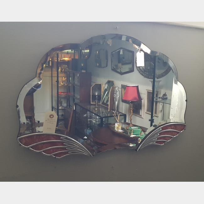 SOLD Art Deco Butterfly Mirror
