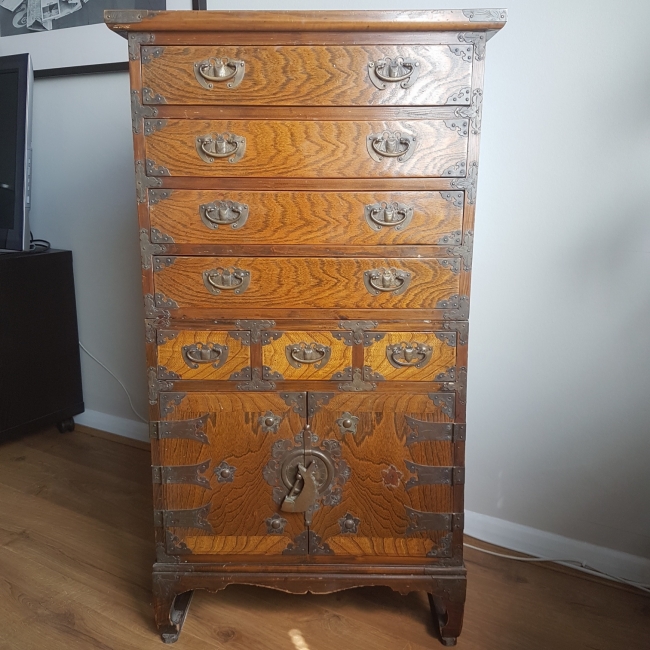 SOLD Bandaji Korean Cabinet