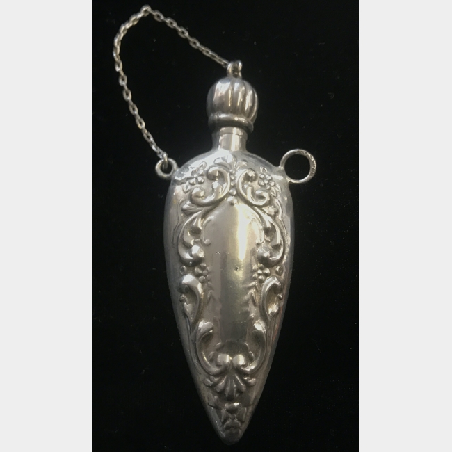 Silver Perfume Bottle