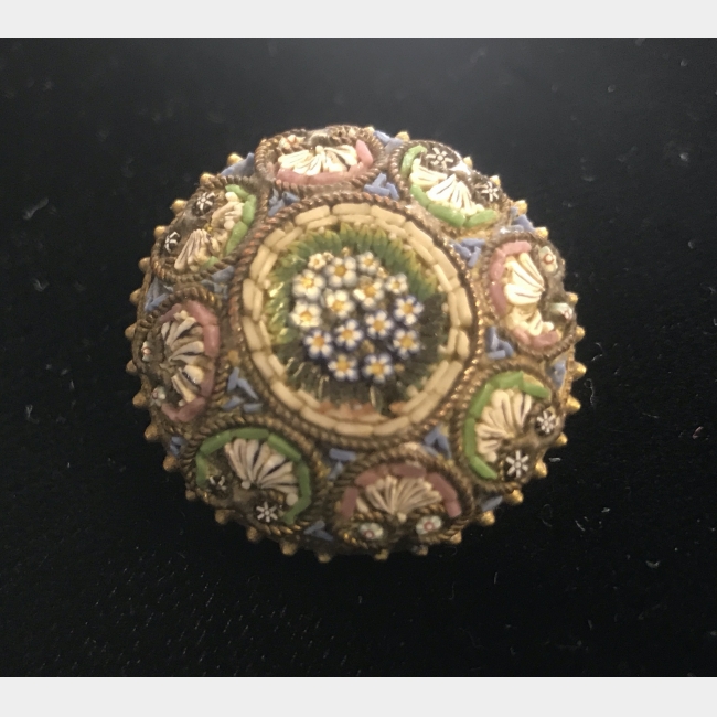 Mosaic Brooch