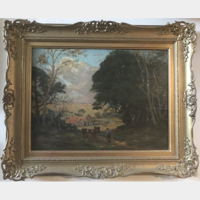 Gilt Frame Painting