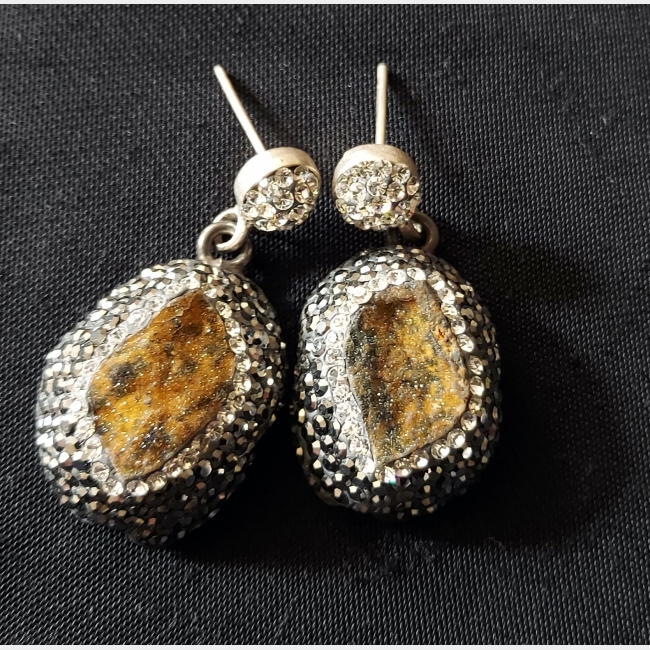 Drusy Earings