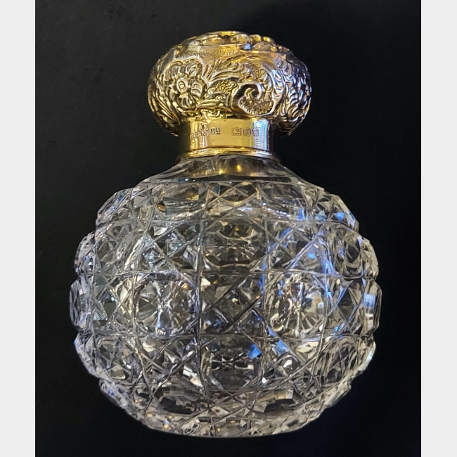 Silver Scent Bottle