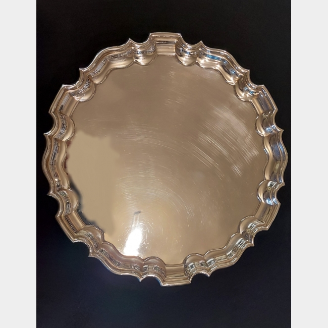 Silver dish