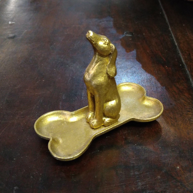 Dog trinket dish