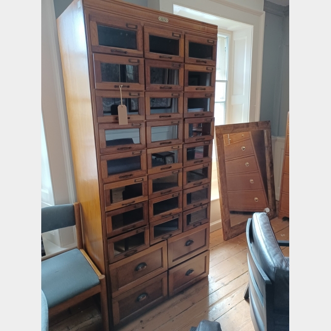 Oak Haberdashery Cabinet