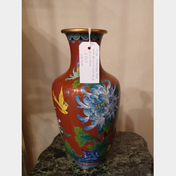 Large Cloisonne Vase