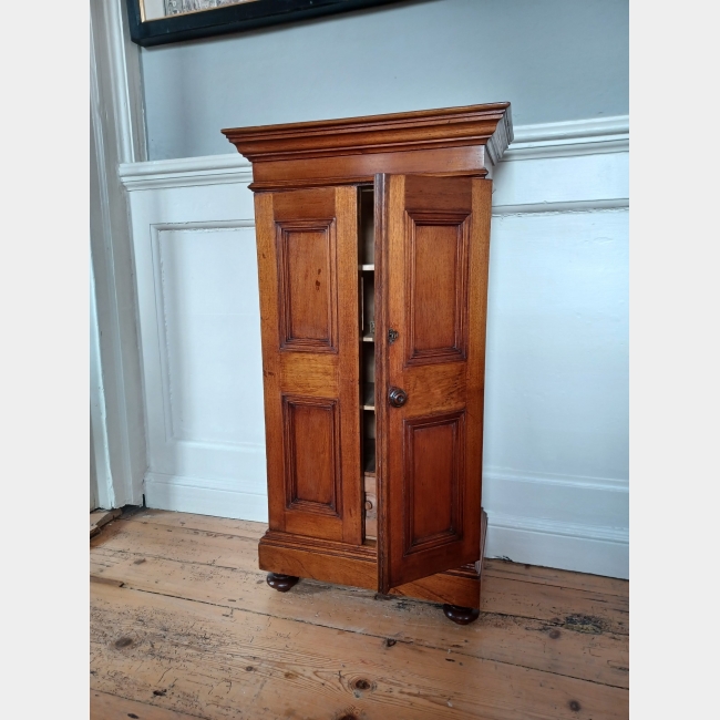 19th Century Miniature Wardrobe