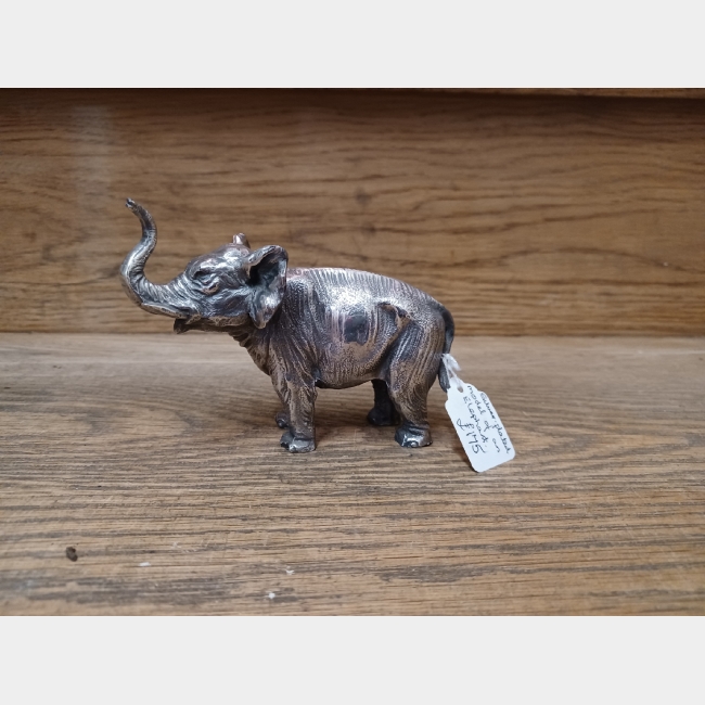 Silver plated Elephant