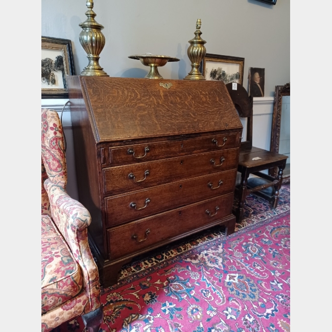 Georgian Oak Bureau