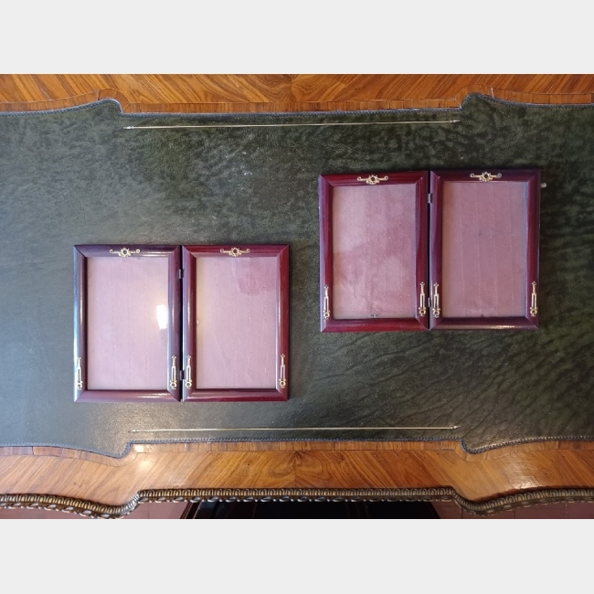 Early 20th Century Folding Mahogany Frames