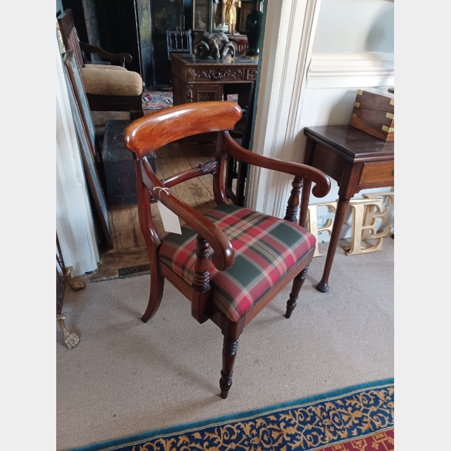 William IV mahogany Armchair