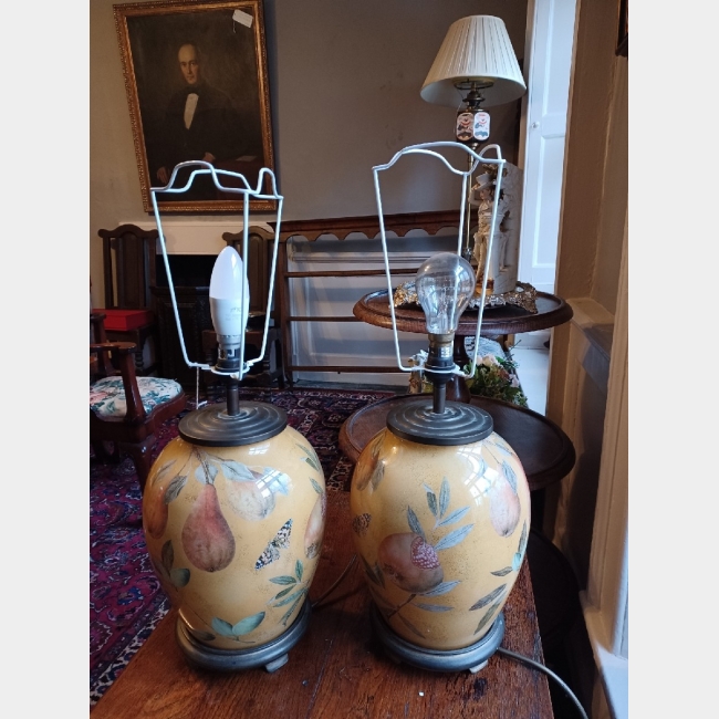 Pair of Lamps