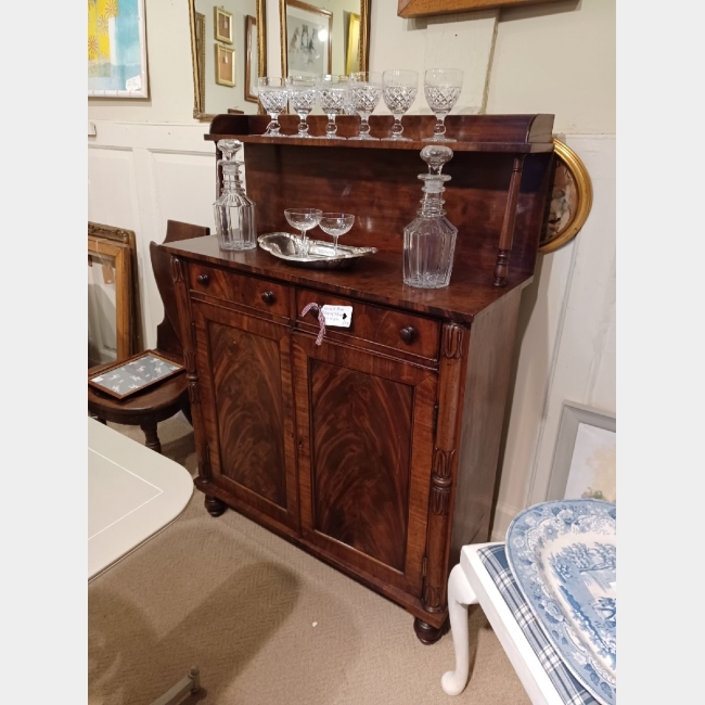 William IV Flame Mahogany Chiffonier