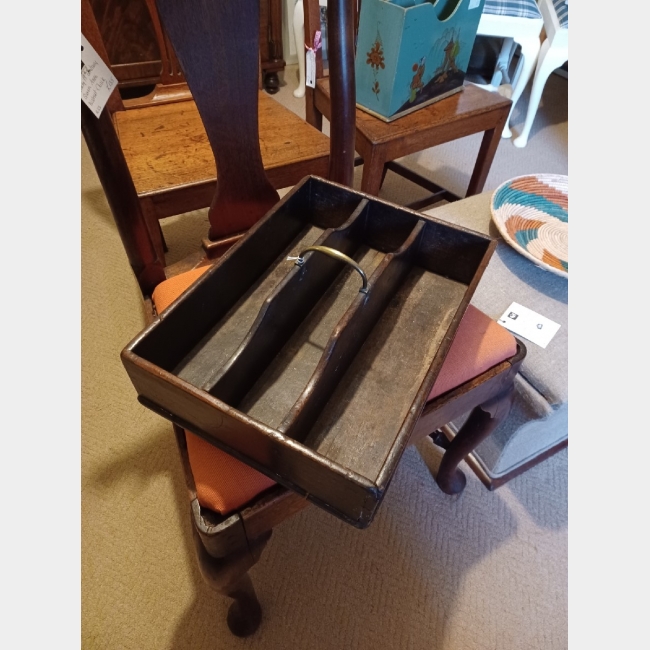 Georgian Mahogany Cutlery Tray