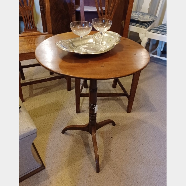 c.19th Mahogany Wine Table