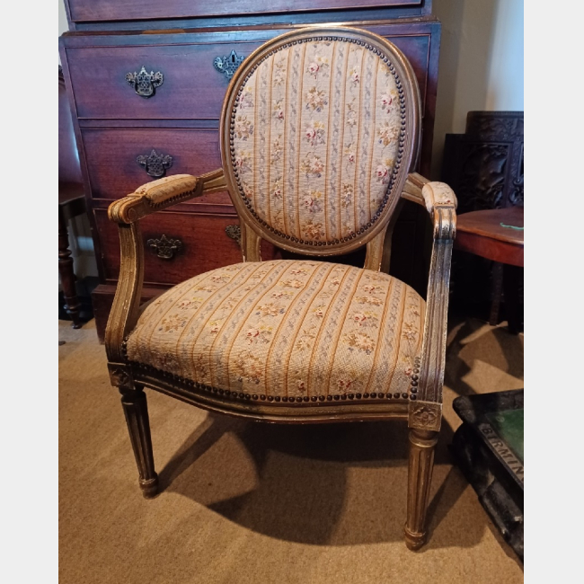 Late c.19th French Armchair