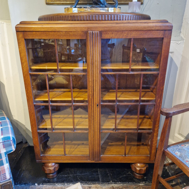 NOW SOLD Art Deco Glazed Cabinet
