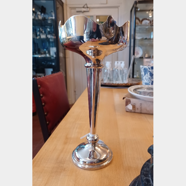 Hamo Silver Plated Candle Holder