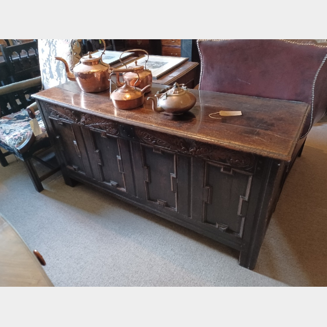 Large Oak Coffer