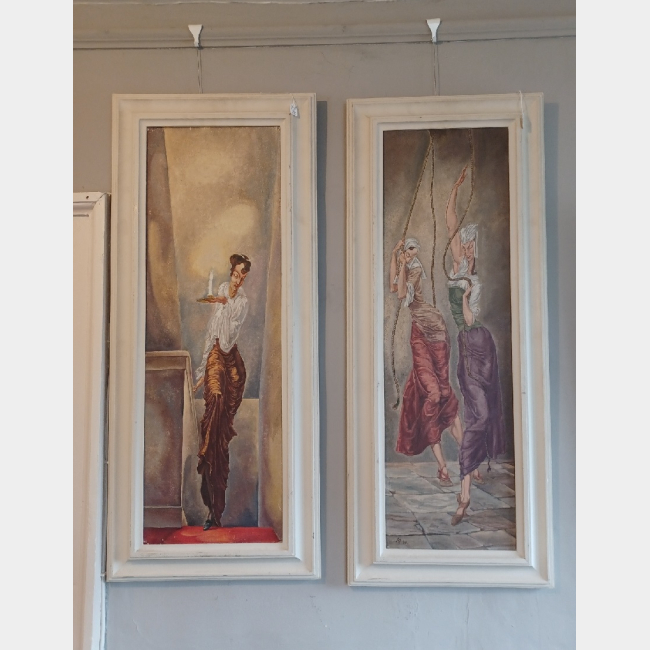 Original Paintings Deco Style