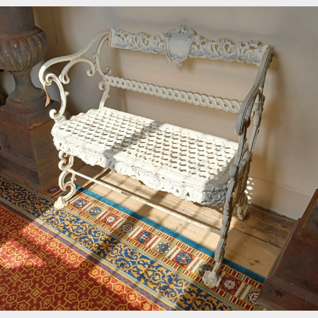 Cast Iron Garden Bench