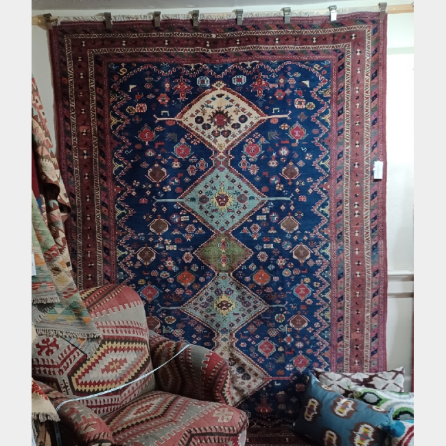 Vintage Persian Afshar Carpet