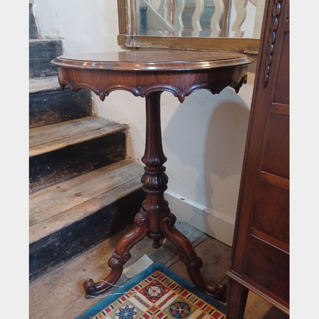 Victorian Rosewood Occasional Table