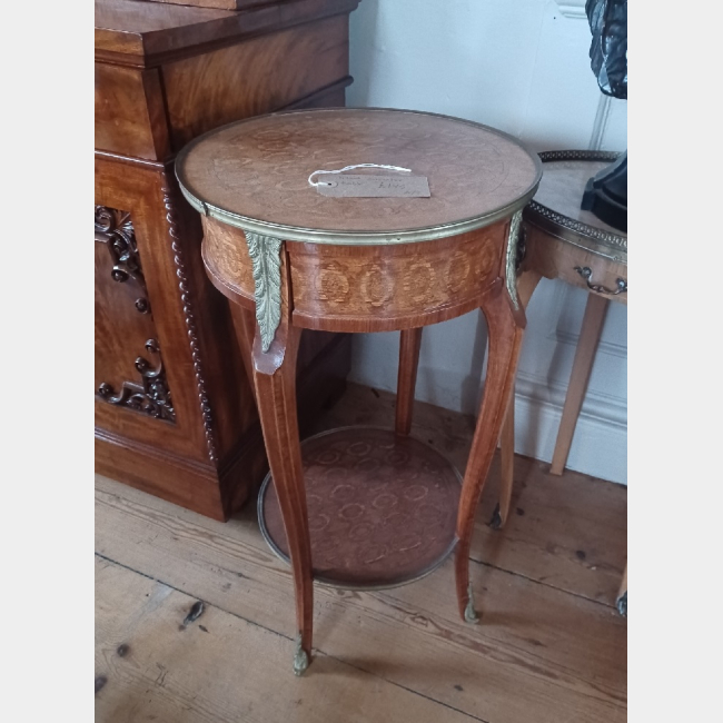Inlaid Circular Table