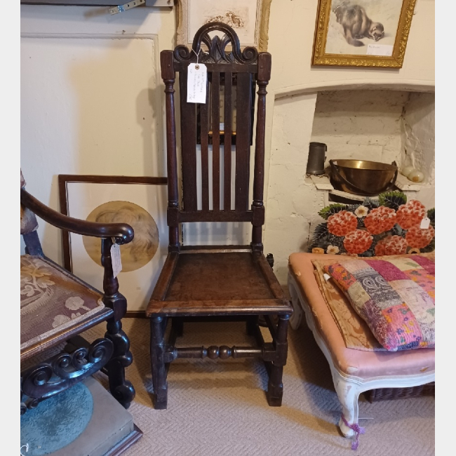 Late c.17th Oak Chair