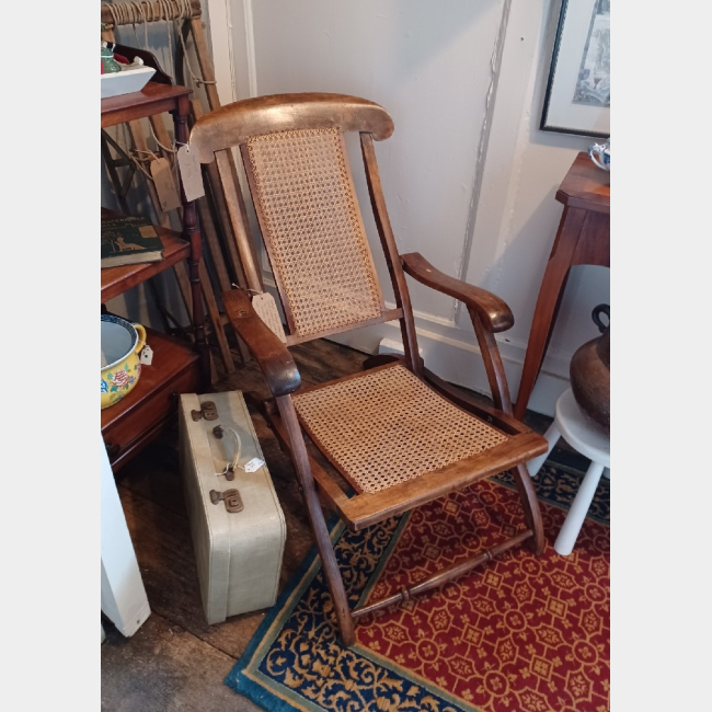 Antique Steamer Chair