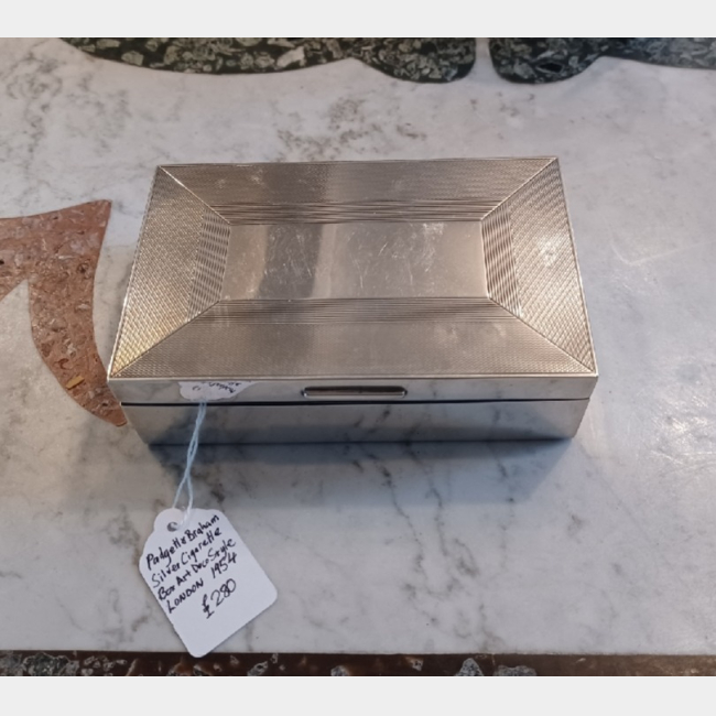 Silver Cigarette Box
