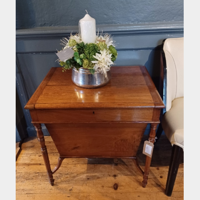 Large Victorian Work Table