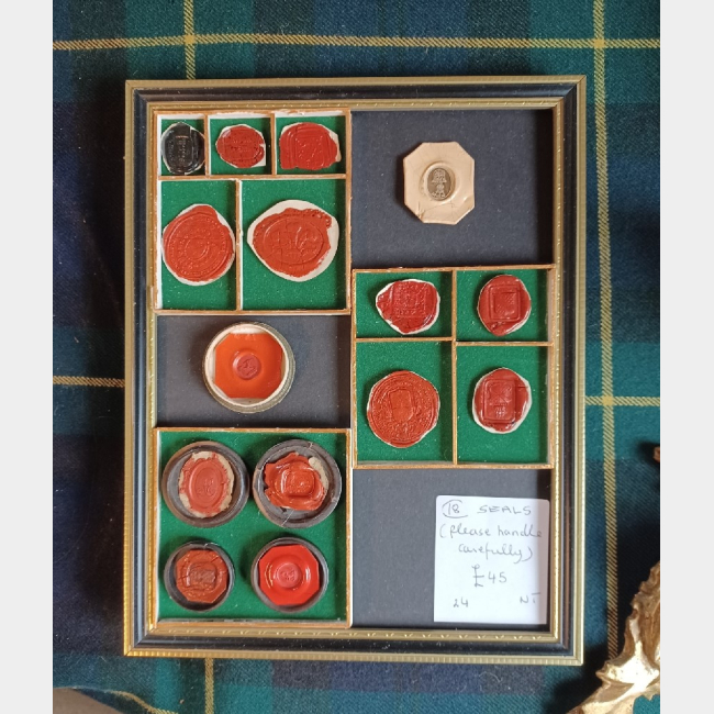 Collection of c18th seals