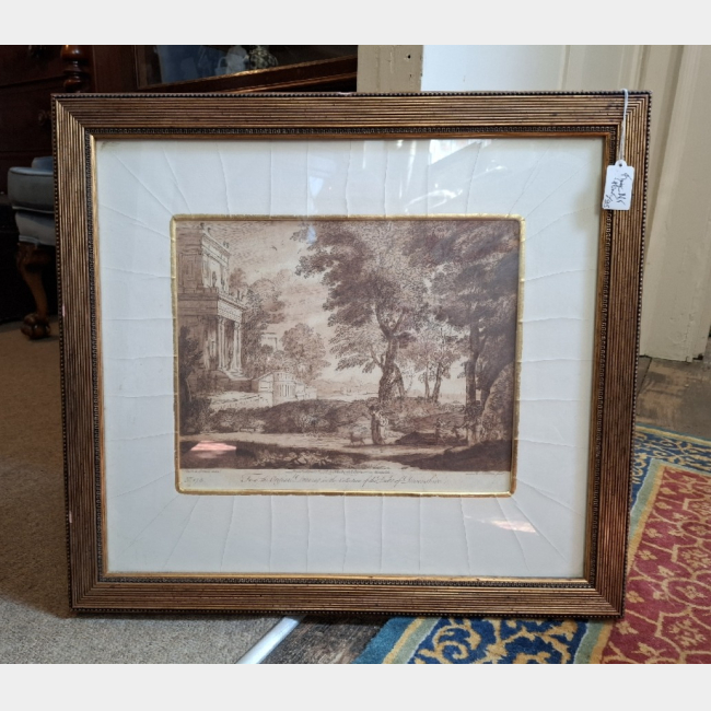 Antique Mounted Print