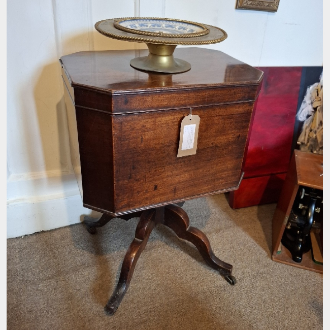 William IV Mahogany Sewing Box